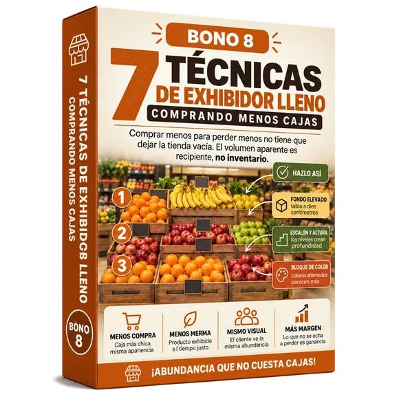 Bono 8: Guía del Exhibidor Lleno Comprando Menos Cajas
